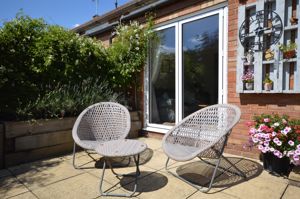 OUTSIDE SEATING AREA- click for photo gallery